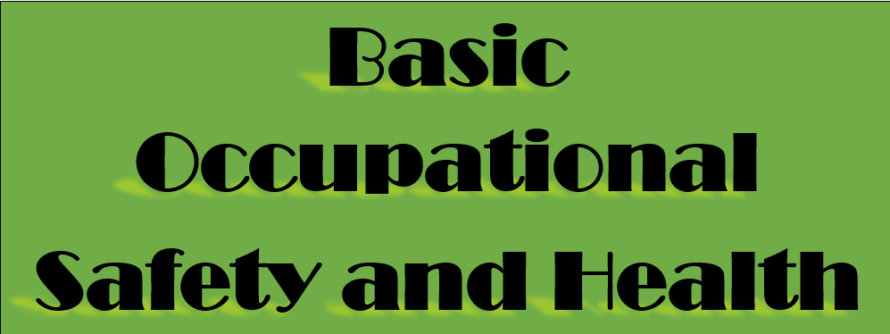 BASIC OCCUPATIONAL HEALTH AND SAFETY