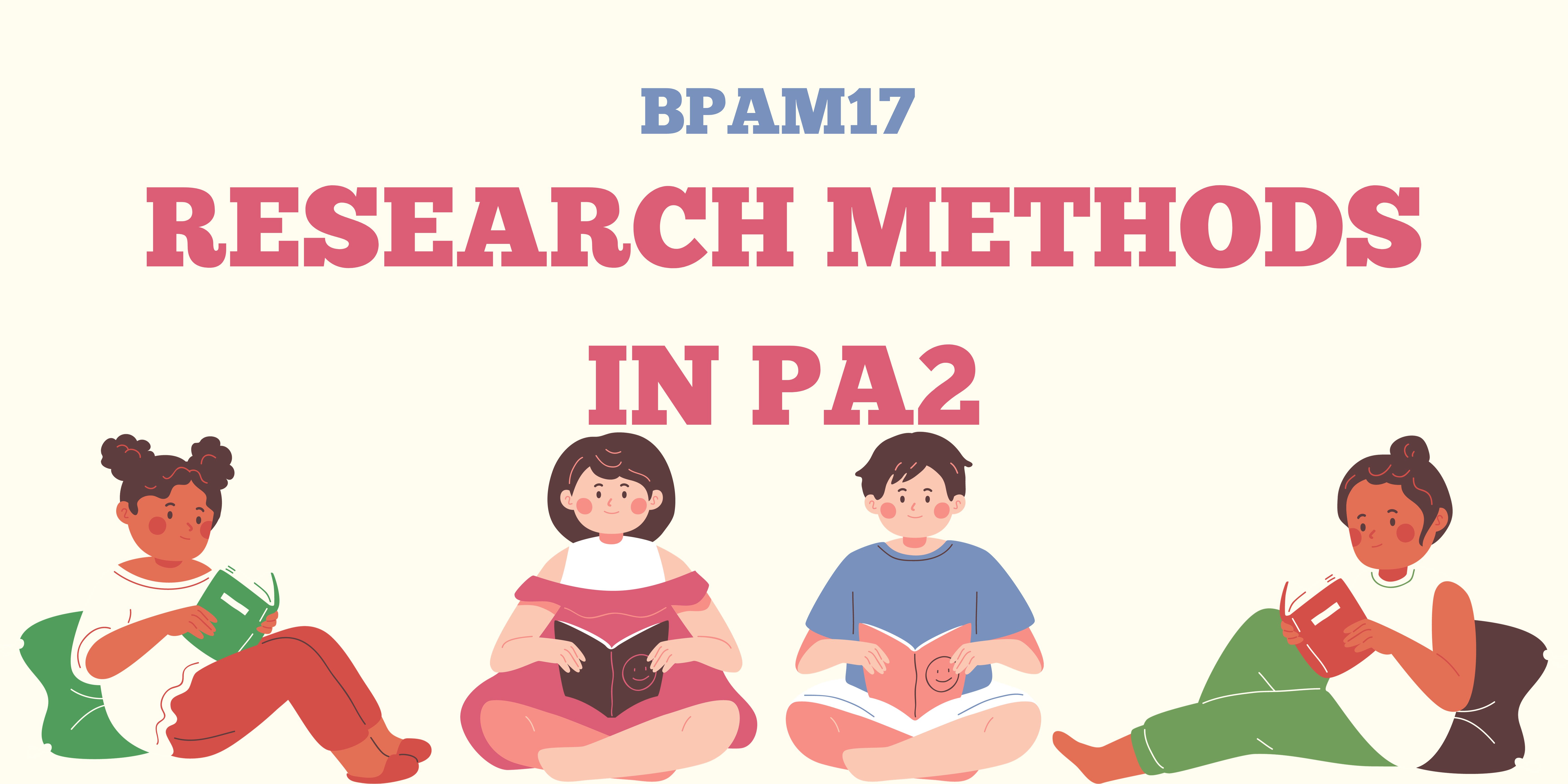 Research Methods in PA2